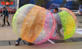 colorful human hamster ball sold online